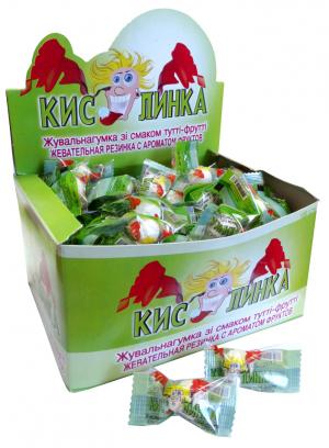 кислинка - Kar���k Meyve Aromal� Balonlu Sak�z (Ek�i