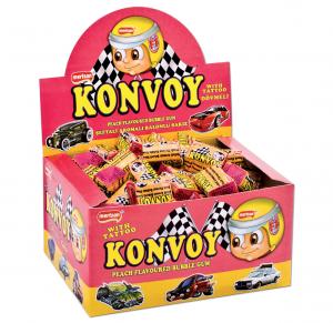 Konvoy �eftali Aromal� Balonlu Sak�z (d�vmeli)