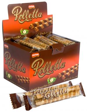 Choco Rolletta F�nd�k Kremal� Rulo Gofret (2 rulo)