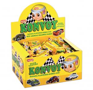 Konvoy Muz Aromal� Balonlu Sak�z (d�vmeli)