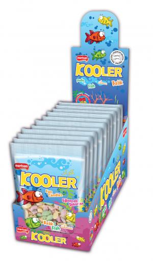 Kooler Ahududu - Limon Aromal� Bal�k �ekilli S�k� �eker