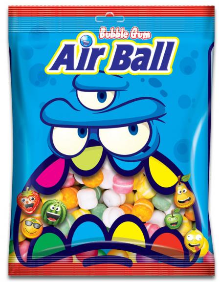 Airball Hamburger �ekilli Meyve Aromal� Sak�z - D�kme