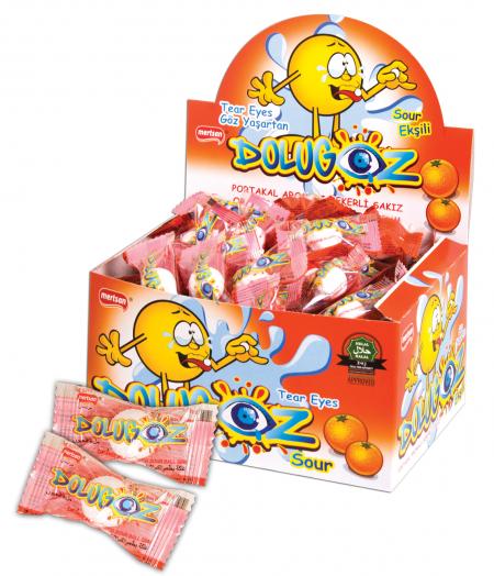 Dolug�z Portakal Aromal� Balonlu Sak�z (Ek�i)