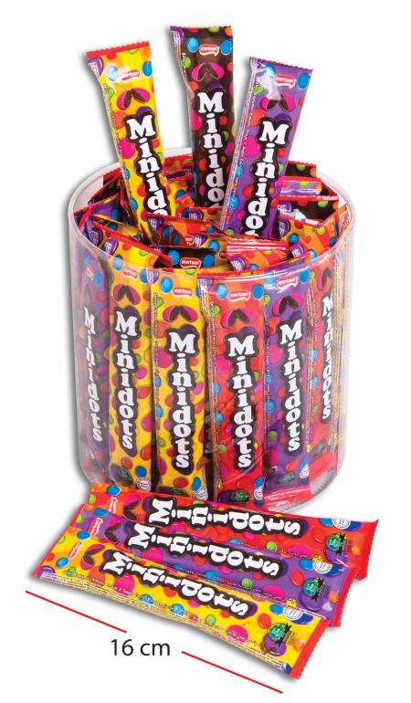 Minidots �eker Kaplamal� Kakaolu Draje - Fi�ek Po�et