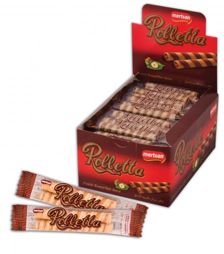 Choco Rolletta F�nd�k Kremal� Rulo Gofret (2 rulo)