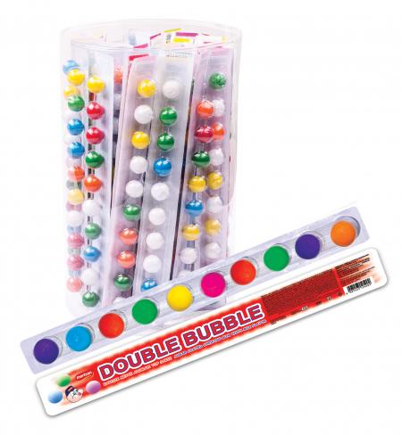 Double Bubble Kar���k Meyve Aromal� Top Sak�z - 10'lu Blister